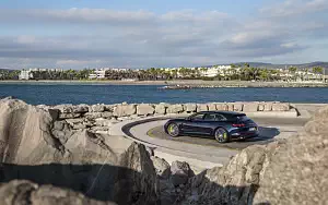 Cars wallpapers Porsche Panamera Turbo S E-Hybrid Sport Turismo (Night Blue Metallic) - 2017