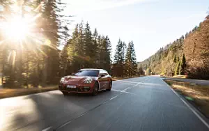Cars wallpapers Porsche Panamera 4 E-Hybrid Sport Turismo SportDesign Package (Papaya Metallic) - 2020