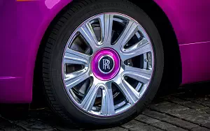 Cars wallpapers Rolls-Royce Dawn in Fuxia - 2017
