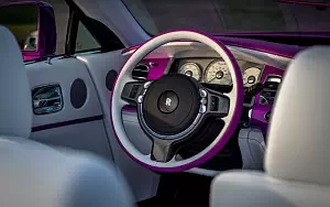 Cars wallpapers Rolls-Royce Dawn in Fuxia - 2017
