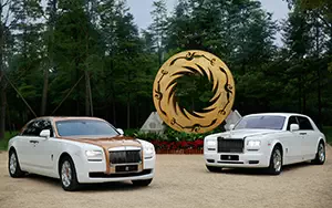 Cars wallpapers Rolls-Royce Ghost Extended Wheelbase Chengdu Golden Sun Bird - 2013
