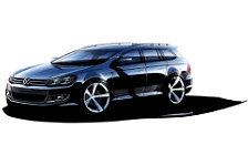 Cars wallpapers Volkswagen Golf Variant - 2009