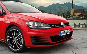 Cars wallpapers Volkswagen Golf GTD 5door - 2013