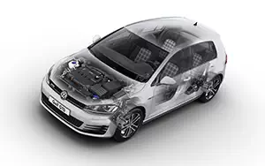 Cars wallpapers Volkswagen Golf GTD 5door - 2013