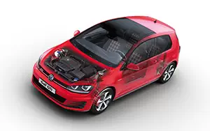 Cars wallpapers Volkswagen Golf GTI 3door - 2013