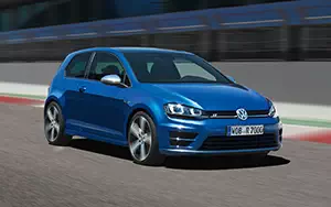 Cars wallpapers Volkswagen Golf R 3door - 2013