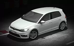 Cars wallpapers Volkswagen Golf R-Line - 2013