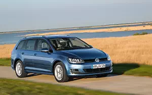 Cars wallpapers Volkswagen Golf Variant TDI BlueMotion - 2013