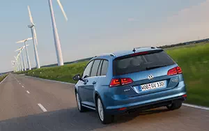 Cars wallpapers Volkswagen Golf Variant TDI BlueMotion - 2013