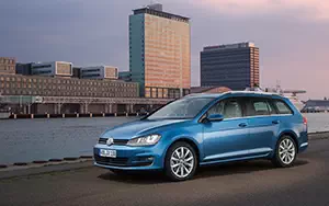 Cars wallpapers Volkswagen Golf Variant TDI BlueMotion - 2013