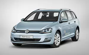 Cars wallpapers Volkswagen Golf Variant TDI BlueMotion - 2013