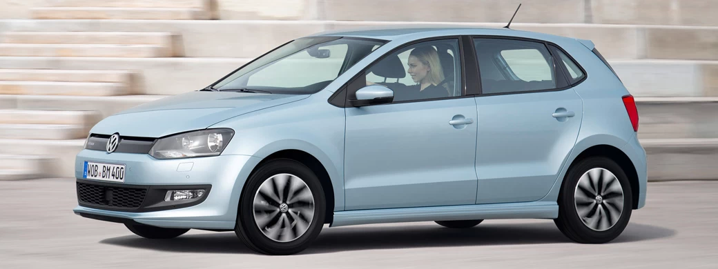 Cars wallpapers Volkswagen Polo BlueMotion 5door - 2014 - Car wallpapers