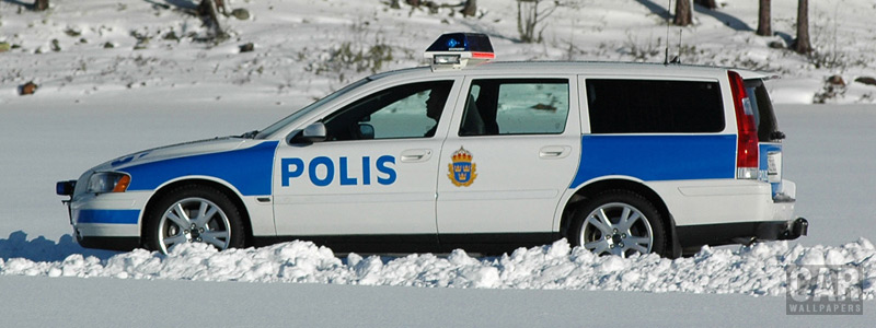 Cars wallpapers Volvo V70 Police - 2006 - Car wallpapers